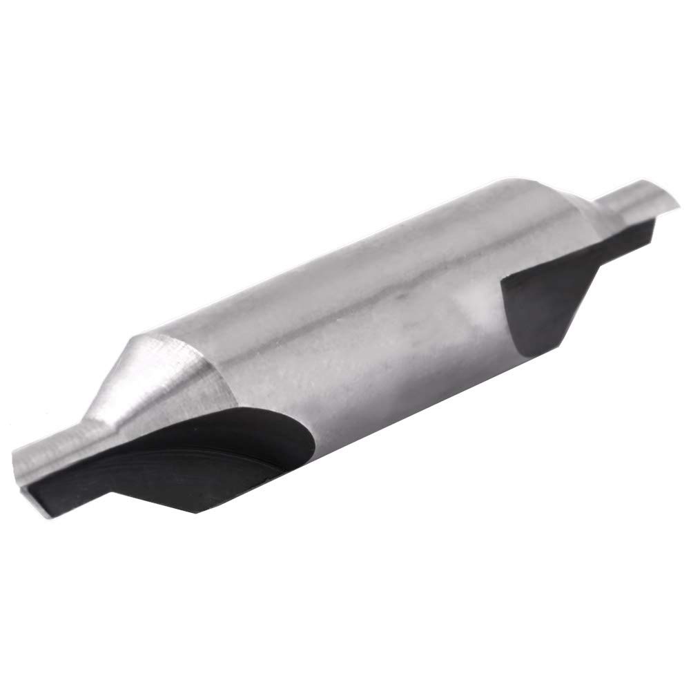 HSS centreerboor, metalen set, centreerboor, middenboor, 60 graden M2 6542 achterzinkboor, verzinkboor voor draaibank, accessoires, houtdraaimachine, accessoires (1,0/1,5/2,0/2,5/3,0/5,0 mm