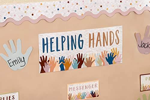 Mini tableau d'affichage Helping Hands pour résoudre le manque de place en classe