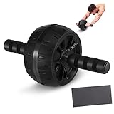 Prise en main confortable : la conception ergonomique de la poignée offre une prise en main confortable, réduisant la fatigue de la main pendant l'utilisation, rouleau abdominal, roue abdominale de fitness