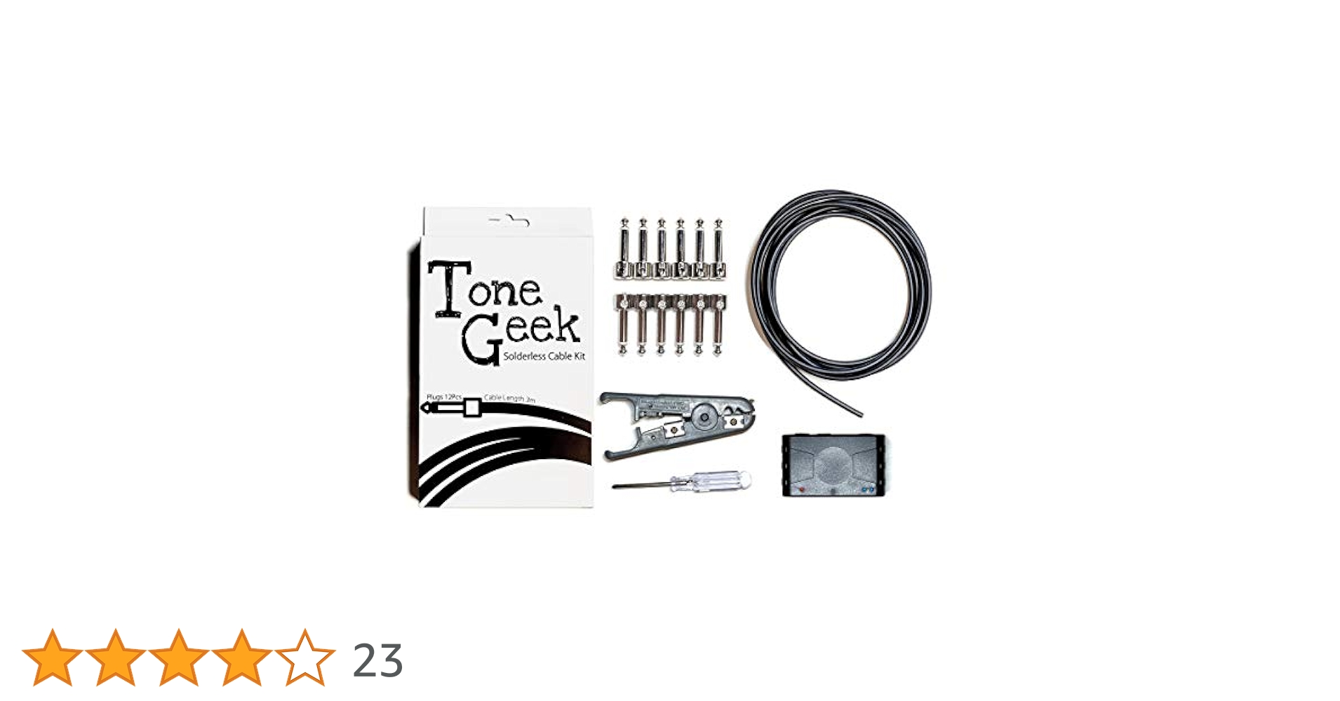【HKM】 ソルダーレス ジャック 10個セット Amazon | BELDEN 8218 + HKM ソルダーレスプラグ KIT ケーブル3m