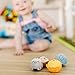 Melissa & Doug Rollables Safari Friends Infant and Toddler Toy (4 Pieces)