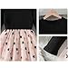 Little Girls Heart Pattern Tulle Dresses Cute Patchwork Ruffle Long Sleeve A-Line Holiday Party Dress for 1-8 Years