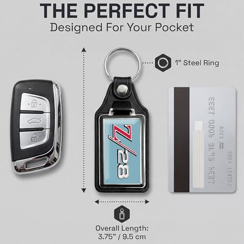 Image of Brotherhood Car Key Chain for Camaro - Classic Models Keychain for Men and Women Gift Key Ring - -