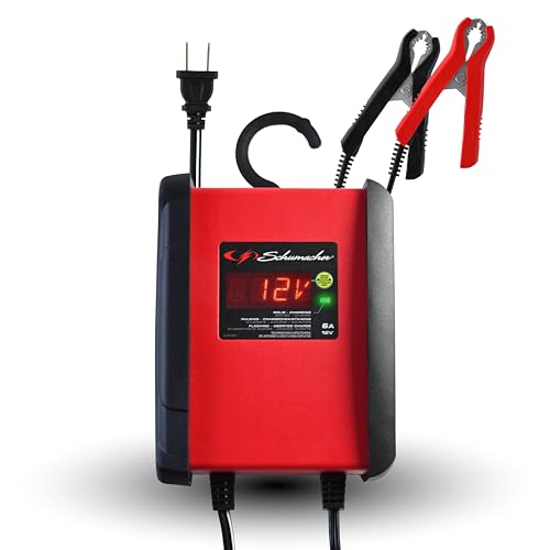 Image of Schumacher SP1298 12V Automatic Battery Charger and 6A Maintainer