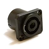 Neutrik 4 Pértiga Speakon Chasis Montar PA Altavoz Soldar Terminal Enchufe