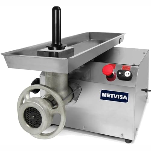 Moedor Picador de Carne PCL.10L 0,5cv Inox Metvisa 220V