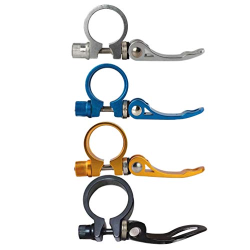 LIOOBO grampo de bicicleta para assento de bicicleta de liberação rápida, clipe de tubo de alumínio,