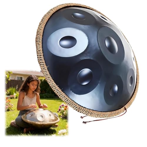 �X�`�[���^���h�����A�X�`�[���n���h�p��D�}�C�i�[�N���h440Hz / 432Hz 9/10/12�m�[�g22�C���`�n���h�p���h�����y��n�[���j�b�N�p�[�J�b�V�����A�T�E���h�q�[�����O�A�p�[�\�i���ґz�A���K�p(Blue,440HZ/9Note)