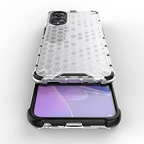 Image of Glasgow Back Case Cover Designed for [ Oppo A58 5G / A78 5G ] (Stylish Look | Shock Proof) - Transparent