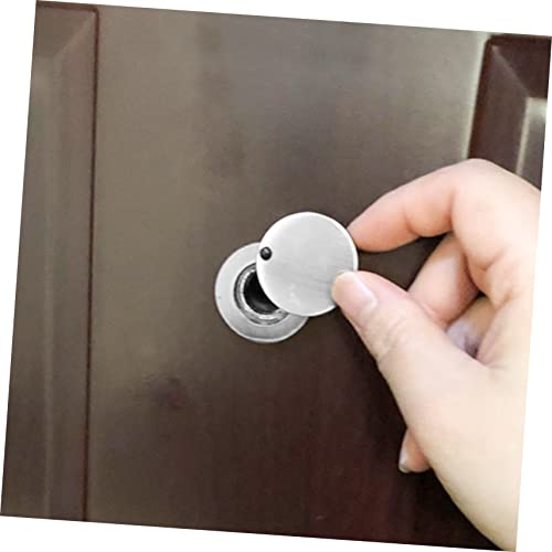 Cubierta de mirilla para puerta de seguridad, práctica, anti-espiar, protección de privacidad para el hogar miniatura 2