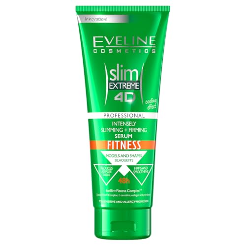 Eveline Cosmetics Slim Extreme 4D Körperformende, modellierende, fettreduzierende Cremes, straffende, Anti-Cellulite, liftende (Fitness)
