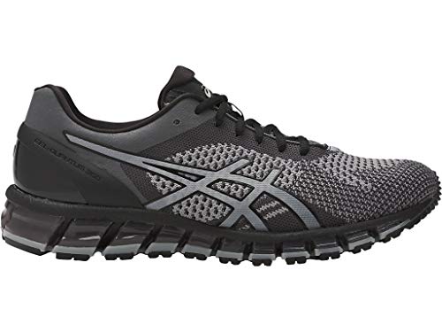ASICS Men's Gel-Quantum 360 Knit Running Shoes, 8M, Mid Grey/Carbon/Black