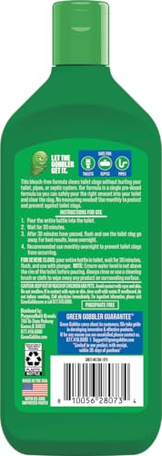 Image of Green Gobbler Liquid Toilet Plunger | Clog Remover | Safe for Toilets and Septic