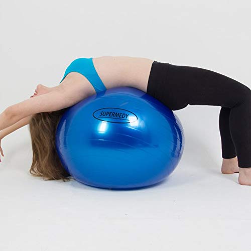 Bola Suíça 75cm para Ginástica Pilates e Fisioterapia Supermedy