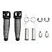 TCMT Black Front Foot Pegs Motorcycle Footpeg Footrest Bracket Set Fits For Kawasaki ZX-6R 2003 2004 2005 2006 2007 2008 2009 2010 2011 2012 2013