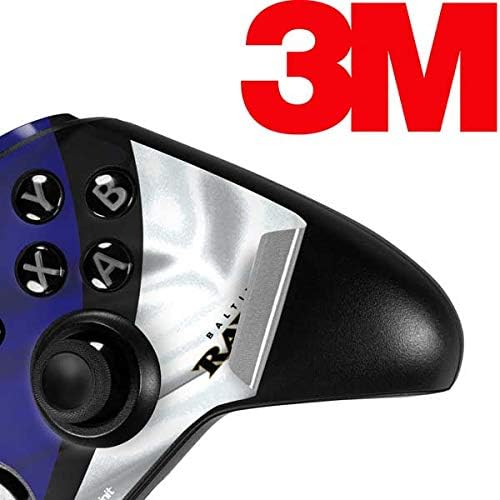 Skinit Decal Gaming Skin Compatible with Xbox One Elite Controller - Officially Licensed NFL Baltimore Ravens Design