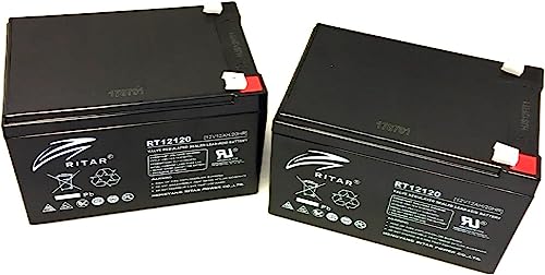 RBC6 APC UPS compatible Replacement Battery pack from RITAR (2 CELLS)