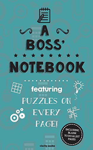 A Boss' Notebook: Featuring 100 puzzles