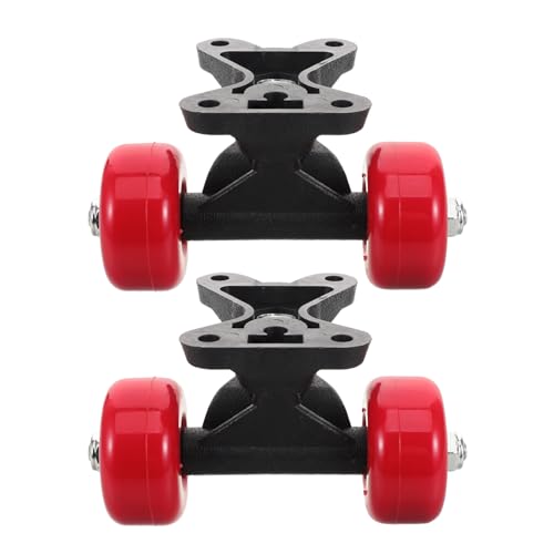 HANABASS 1 Pair Kids Skateboard Trucks Set Wheels Trucks Lightweight Easy Install Plastic Enhance Stability