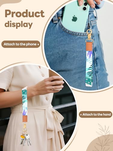 Image of Wristlet Keychain for Women and Men, Key Chain Holder, Wrist Lanyard for Keys