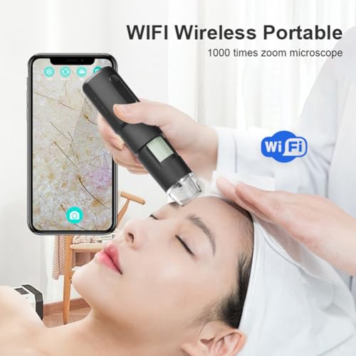 Microscope numérique 1000x grossissement zoom électronique compatible smartphone iOS - 5