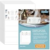 MaxGear Printable Place Cards,...