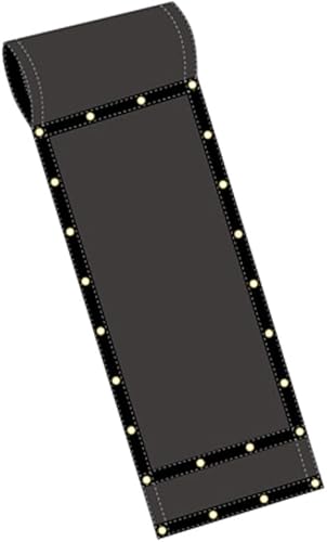 Miniatura 9 de Mytee Products Kit de lona para camión volquete y remolque con lona de vinilo negro de asfalto de 7 pies 6 pulgadas x 20 pies con doble bolsillo y