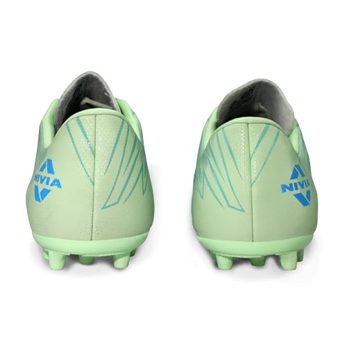 Image of Nivia Encounter Mg 11 Football Stud for Men, Synthetic Leather Upper, Lightweight Insole,High-Shear Strength TPU Outsole, Ideal for Hard & Grassy Surfaces