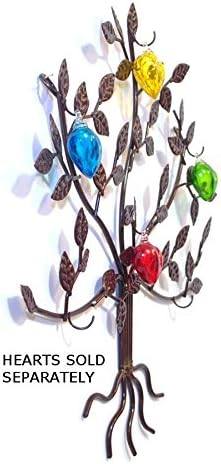 Urbano Sol Tree of Life Wall Art/Brown Leaves/Medium/Handcrafted Metallic Wall Decoration