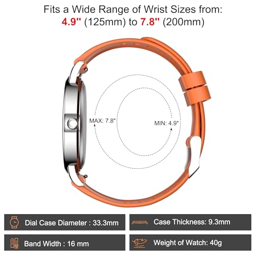 ManChDa Kids Learning Analog Watch for Girls Boys Analog Watch Time Teaching Watch for Childrens Toddler Kids 8-12 Tell Time Watch3