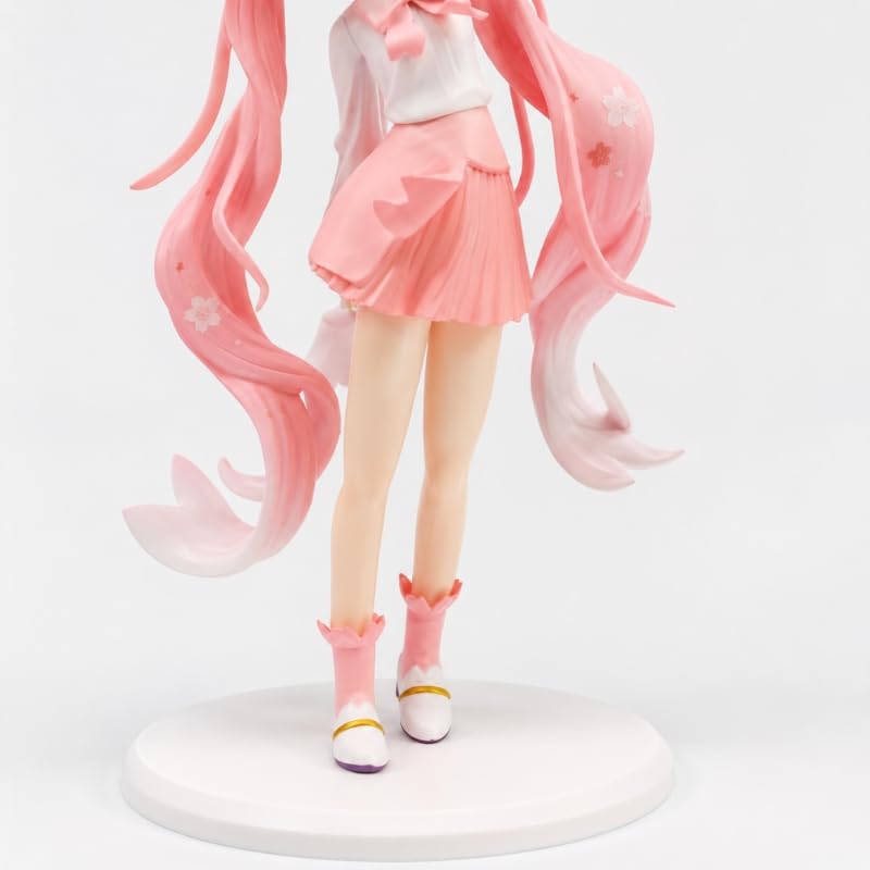 Image of Premium Action Figures Collectible for Office Desk, Study Table, Car Dashboard, Decoration for Anime Lovers, Fans, Kids, Collectors (Miku Outfit 20cm)