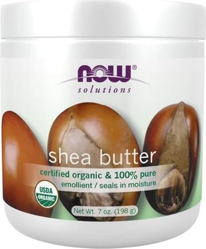 NOW Solutions, Certified Organic Shea Butter, Moisturizer, 7 oz
