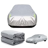 capota toyota hilux precio Funda afelpada impermeable compatible con Toyota RAV4 2021 Capota cubre coche exterior cremallera lateral antiarañazos afelpada interior talla XL 533 x 196 x 122 cm