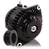 Mechman Alternators 170 Amp Racing Alternator For 1963-1985 GM - BLACK (Includes 2 Pulleys)