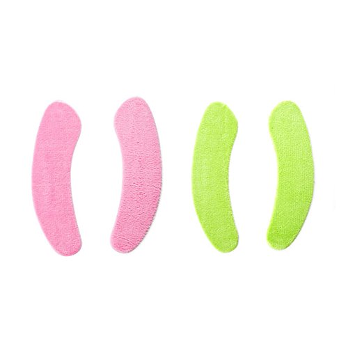 2 paires Housse Siège de Toilette Doux Peluche Auto-adhésif Sièges de toilette, Réutilisable, Lavable WC Siège Housse de Pingenaneer