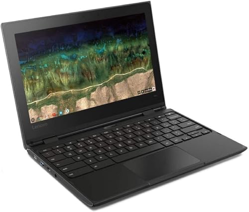Lenovo 500e Chromebook 2nd Gen 81MC001EUS 11.6' Touchscreen 2 in 1 Chromebook - HD - 1366 x 768 - Intel Celeron N4120 Quad-core (4 Core) 1.10 GHz - 4 GB RAM - 32 GB Flash Memory - Black (Renewed)