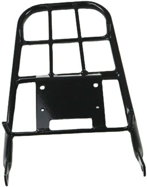 Rear Luggage Rack Back Bracket Holder Carrier For Honda XR250 XR400 96-04 (Black)