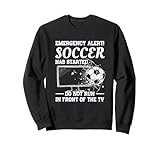 Alert Soccer Lover Fun Football Streaming Watching