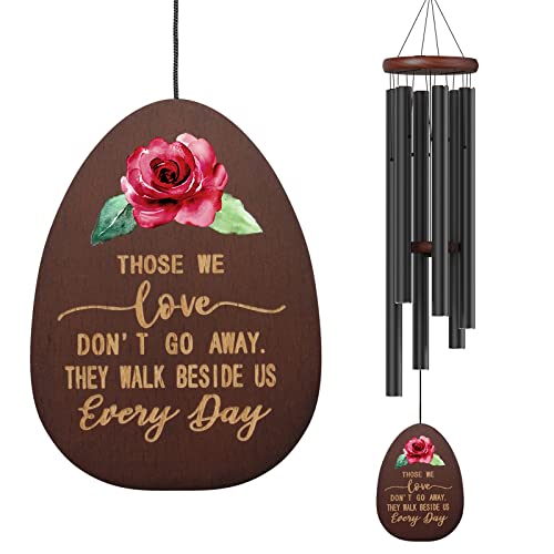 Memorial Wind Chimes For Loss Of A Loved One,35” Sympathy Wind Chimes, Sympathy Gift Baskets,Funeral Remembrance Bereavement Gifts For Loss Of Father Mother, Wind Chime In Memory Of A Loved One #TOP5