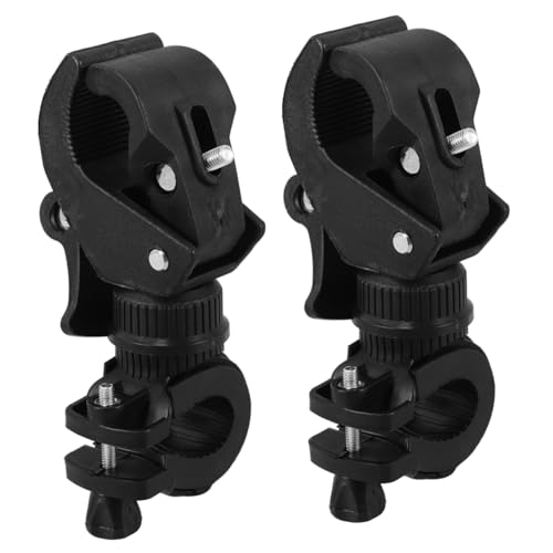 NOLITOY 2 Pack Cane Holders for Wheelchair Walker Accessories Crutch Bracket for Wheelchair Universal Cane Rack Mobility Scooter Cane Holder