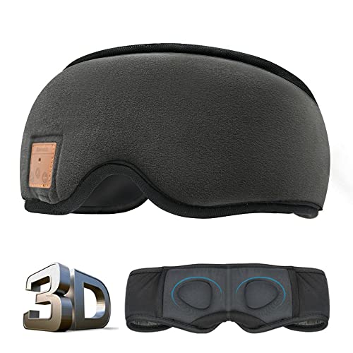 MOITA Sleep Headphones Bluetooth Sleep Mask, 3D Sleeping Eye Mask with