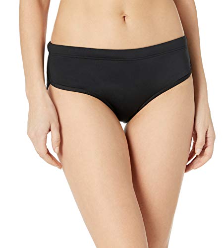 Tyr Women's Standard Zola Hipkini Swim Bikini Bottom, 001 Black, Medium #TOP2