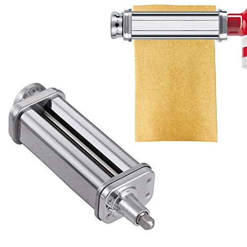 Pasta Sheet Roller Attachment for KitchenAid Stand Mixer Stainless Steel Pasta Maker Accessories