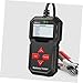 VOSAREA 1Set Car Battery Tester Durable Automotive Battery Analyzer for Accurate Voltage Detection Tool for Cars Trucks Suvs and More Lightweight and Portable Design