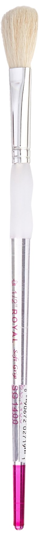 Royal & Langnickel White Royal Soft-Grip Series Sg1400 Blending Mop (Size 1/2")