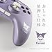 Allone ALG-PCCSKU Sanrio Characters Kromi PC Controller 6.3 x 1.6 x 4.3 inches (16 x 4 x 11 cm), PC Game, With Silicone Grip, Continuous Fire Function, Vibration Function, Wired Only, Sanrio Purple