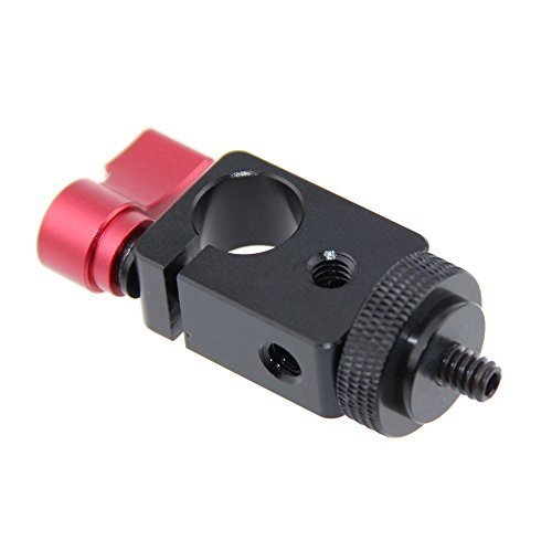Image of CAMVATE 15mm Single Rod Clamp with 1 /4 inch-20 Screw Mount Adapter for Camera