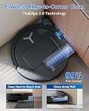 ECOVACS DEEBOT T80 Omni Robot Vacuum, OZMO Roller Mop Instant Self-Washing 18000Pa Suction, TruEdge Edge Cleaning, ZeroTangle 3.0, Hands-Free Station, AI Navigation, Perfect for Pet Hair & Carpets - 5