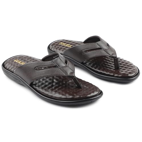 Image of Liberty Coolers HML-2E Casual Slipper For Men With PU Sole | Comfortable and Lightweight | Trendy Design | Soft Insole | Stylish Footwear and Cushioned Footbed