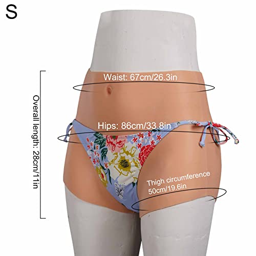 RTIA Calcinhas de silicone falsas vagina masculinas escondidas gaff bumbum cuecas boxer realistas si
